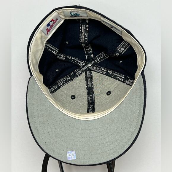 New York Yankees 2000 Subway Series World Series New Era 59FIFTY SZ 7 Hat USA - Picture 5 of 7